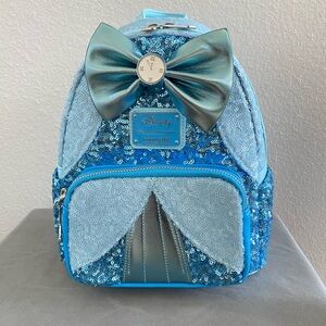 Loungefly Exclusive Disney Cinderella Sequin Mini Backpack